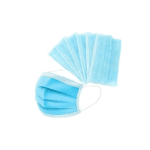 Tapabocas Elástico Adulto Color Azul Caja por 50 Unidades Individual