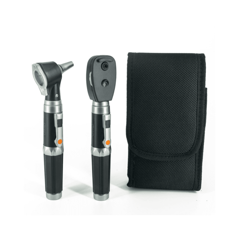 Oxinit Kit de órganos y sentidos con fibra óptica 2 bases 2 cabezales - OXINET SAS